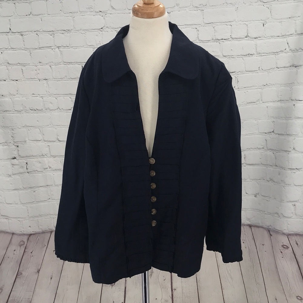 Emma James navy blue blazer size 12